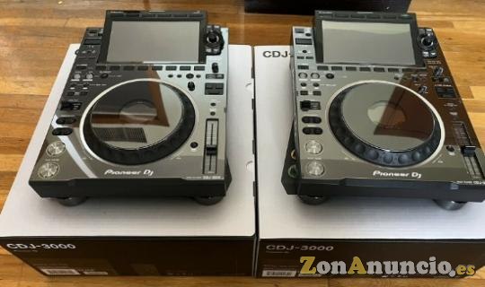 Pioneer CDJ-3000 /CDJ-2000NXS2 / DJM-900NXS2 DJ Mixer